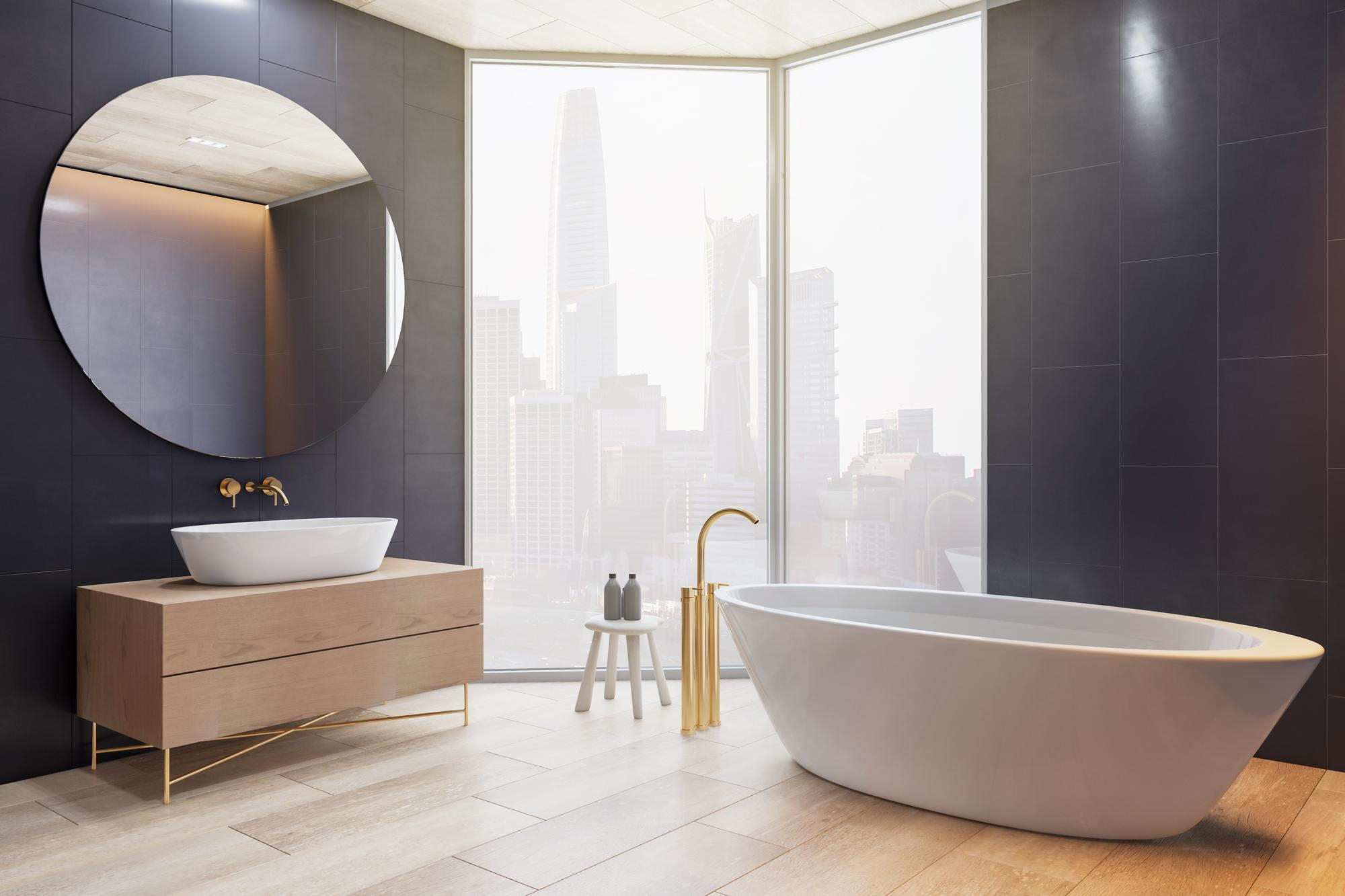 Rénovation de salle de bain - Installation d’équipements sanitaires modernes<br />
